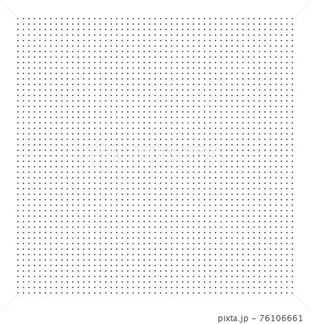 Grid paper. Dotted grid on white background. Abstract dotted transparent illustration with dots. White geometric pattern for school, copybooks, notebooks, diary, notes, banners, print, books. 76106661