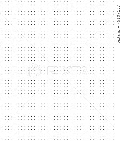 Grid paper. Dotted grid on white background. Abstract dotted transparent illustration with dots. White geometric pattern for school, copybooks, notebooks, diary, notes, banners, print, books. 76107187
