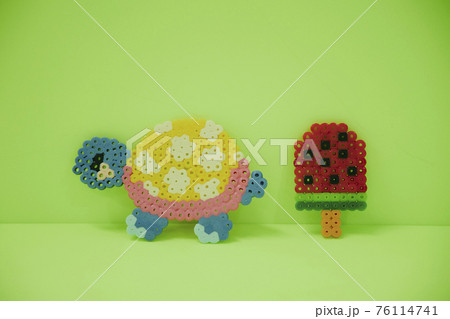 アイロンビーズ 動物 76114741