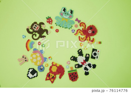 アイロンビーズ 動物の写真素材 アイロンビーズ 動物の写真素材