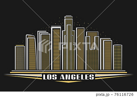 Vector illustration of Los Angeles 76116726