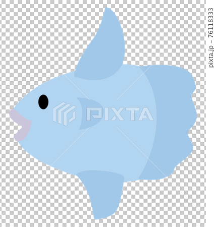 マンボウのイラスト 76118333