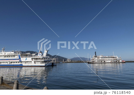 琵琶湖に浮かぶうみのことミシガン 76118540