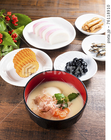 京風お雑煮とおせち料理 76118910