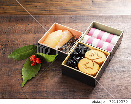 ミニおせち 重箱 ミニおせち 重箱 76119579