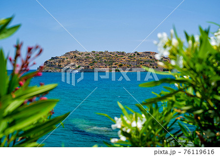 Island of Spinalonga, Crete, Greece 76119616