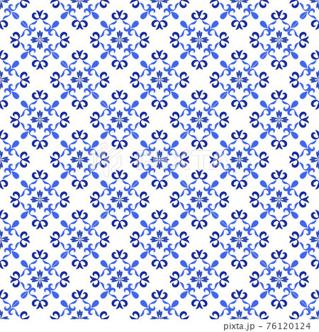 Azulejos portuguese traditional ornamental tile 76120124