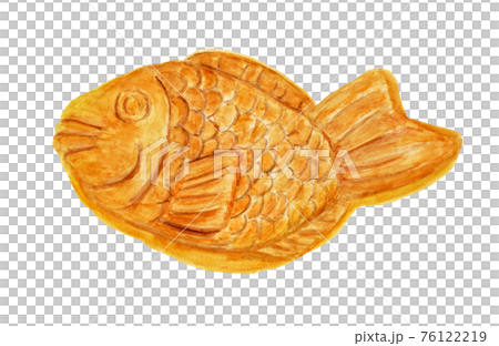 鯛魚燒水彩插圖 插圖素材 圖庫 鯛魚燒水彩插圖 插圖素材 圖庫