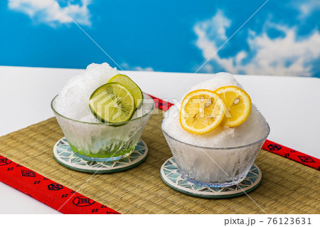 かき氷　Taiwan type of epidemic shaved ice 76123631