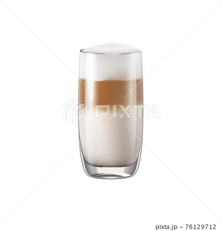 Glass Of Coffee Composition 76129712