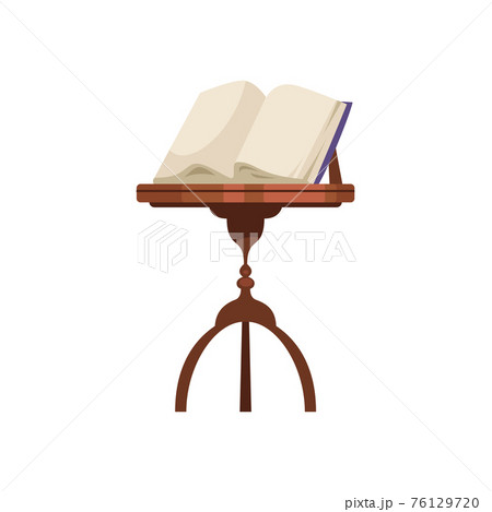 Old Book Easel Composition 76129720