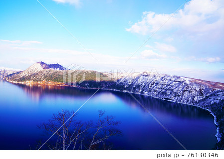 春の摩周湖 北海道 春の摩周湖 北海道 76130346