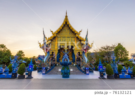 Wat Rong Sua Ten temple, Chiang Rai Province, Thailand 76132121