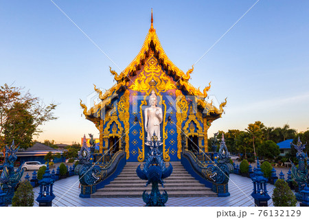 Wat Rong Sua Ten temple, Chiang Rai Province, Thailand 76132129