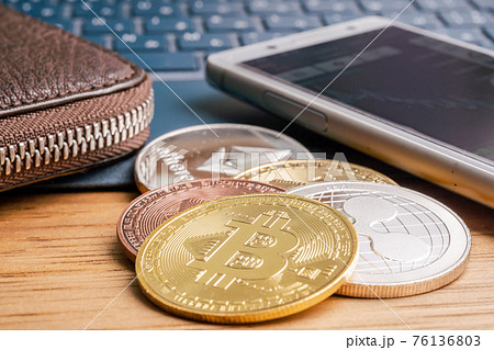 仮想通貨のイメージ 仮想通貨のイメージ 76136803