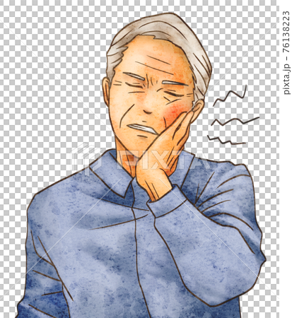 有蛀牙的老人 76138223