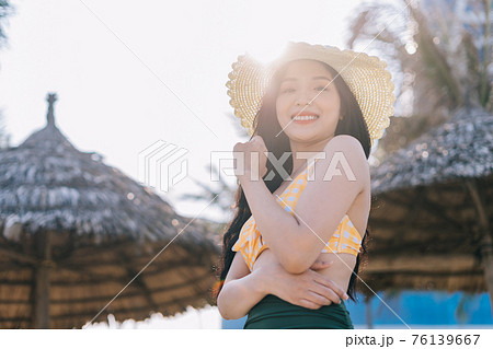 Woman bikini Woman bikini 76139667
