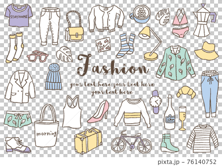 服のイラスト_単体01 76140752