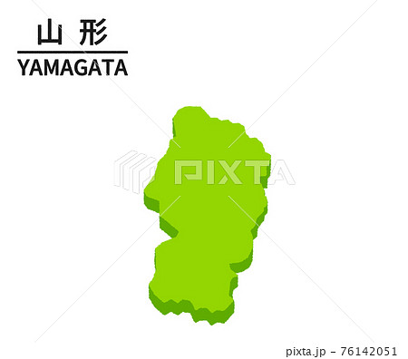 山形県のイラスト 山形県のイラスト 76142051