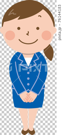 一個穿著夾克西裝的女人,面朝前方微笑(無面具版) 一個穿著夾克西裝的女人,面朝前方微笑(無面具版) 76144183