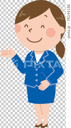 一個穿著夾克西裝的女人引導她(無面具版) 一個穿著夾克西裝的女人引導她(無面具版) 76144186