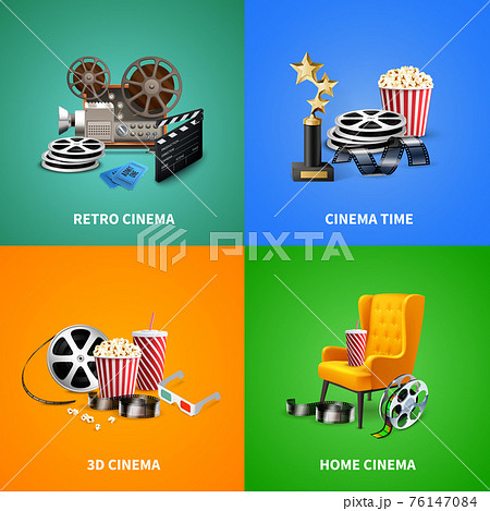 Realistic Cinema Design Concept Realistic Cinema Design Concept 76147084