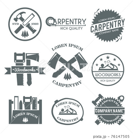 Carpentry Label Set Carpentry Label Set 76147505