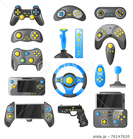 Game Gadget Decorative Icons Collection 76147620