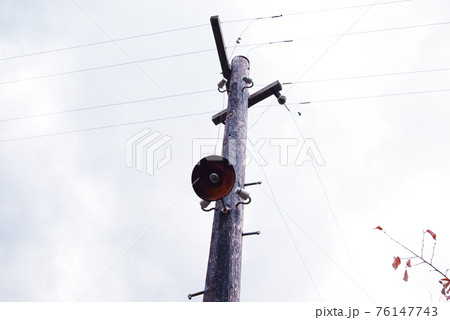 北海道開拓の村の電柱 76147743