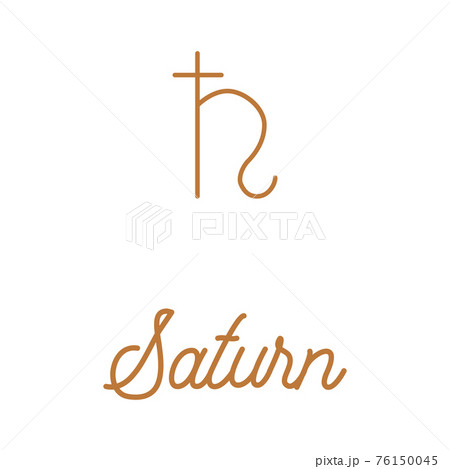 Zodiac and astrology symbols of the planets Zodiac and astrology symbols of the planets 76150045