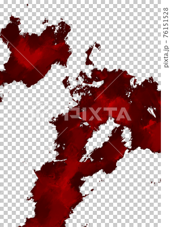 幻想的な透過の血のにじむテクスチャ背景のイラスト素材