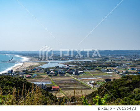 太東岬からのいすみ市の風景 76155473