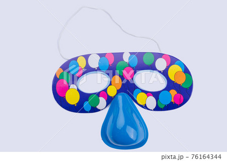 Blue eye mask for kids Birthday celebration. 76164344