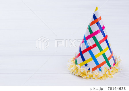 Birthday party hat for kid. 76164628