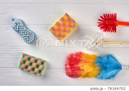 Set of products for house cleaning. 76164702