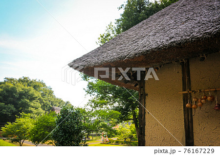 農村の風景(岩手・みちのく民俗村) 農村の風景(岩手・みちのく民俗村) 76167229