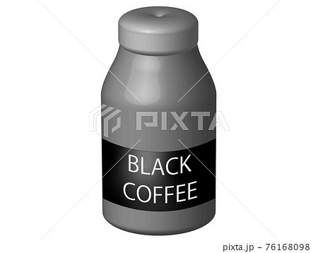 缶コーヒーブラック3D 76168098