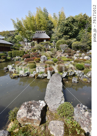 等持院　庭園と清漣亭　京都市 76171012