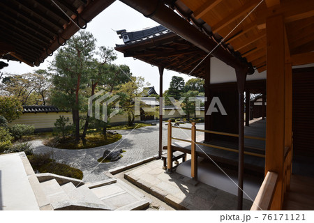 等持院　方丈南庭　京都市 76171121