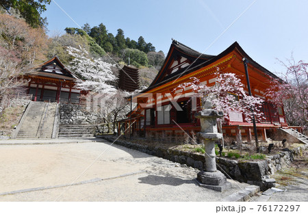 談山神社　権殿・十三重塔・ 神廟拝所　奈良県桜井市 76172297