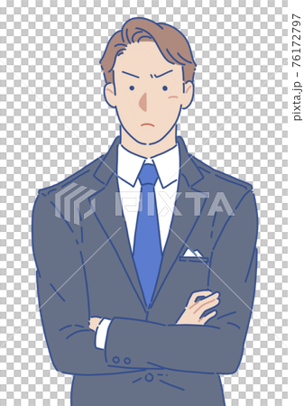 西裝革履的男人很容易生氣 76172797
