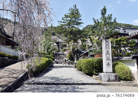 春の長谷寺 境内入口 奈良県桜井市 春の長谷寺 境内入口 奈良県桜井市 76174069