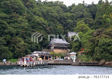 滋賀：琵琶湖：竹生島散策・4（滋賀県長浜市） 76177714