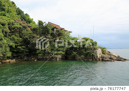 滋賀：琵琶湖：竹生島散策・35（滋賀県長浜市） 76177747