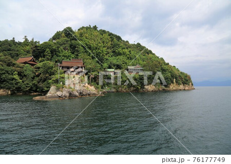 滋賀:琵琶湖:竹生島散策・36(滋賀県長浜市) 滋賀:琵琶湖:竹生島散策・36(滋賀県長浜市) 76177749