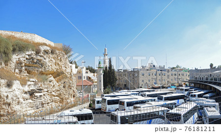 Mount Calvary in Jerusalem 76181211