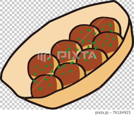 Takoyaki illustration Takoyaki illustration 76184925