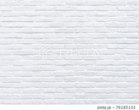 白いレンガの壁の背景画像の写真素材
