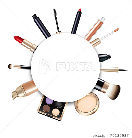 Realistic Makeup Frame 76186987