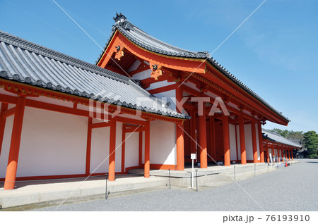 京都御所　回廊と承明門　京都市 76193910